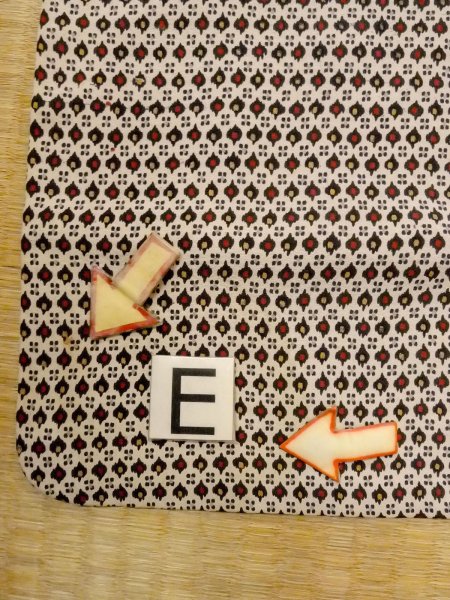 画像18: O0219C 女性用小紋  シルク（正絹） オフ　ホワイト, 小さな点々 【中古】【USED】【リサイクル】 ★☆☆☆☆【O0219C】 (18)