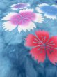 画像8: O0228A 女性用浴衣（海外製）  綿 淡い水色, 花 【中古】【USED】【リサイクル】 ★★☆☆☆【O0228A】 (8)