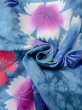 画像11: O0228A 女性用浴衣（海外製）  綿 淡い水色, 花 【中古】【USED】【リサイクル】 ★★☆☆☆【O0228A】 (11)