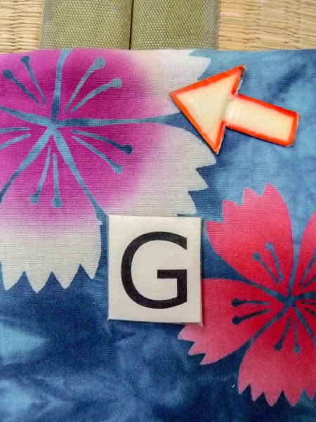 画像20: O0228A 女性用浴衣（海外製）  綿 淡い水色, 花 【中古】【USED】【リサイクル】 ★★☆☆☆【O0228A】 (20)