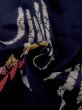 画像12: O0228E 女性用注染浴衣  綿 藍, あやめ 【中古】【USED】【リサイクル】 ★★☆☆☆【O0228E】 (12)