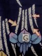 画像20: O0228E 女性用注染浴衣  綿 藍, あやめ 【中古】【USED】【リサイクル】 ★★☆☆☆【O0228E】 (20)