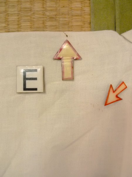 画像20: O0228H 女性用浴衣（日本製）  綿麻 白, 花 【中古】【USED】【リサイクル】 ★★☆☆☆【O0228H】 (20)