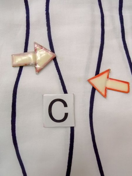 画像18: O0228M 女性用浴衣（日本製）  綿 白, 花 【中古】【USED】【リサイクル】 ★★★☆☆【O0228M】 (18)