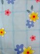 画像4: O0228Q 女性用浴衣（海外製）  綿 薄い水色, 花 【中古】【USED】【リサイクル】 ★★★☆☆【O0228Q】 (4)