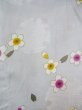 画像3: O0228U 女性用浴衣（海外製）  麻 薄い灰色, 桜 【中古】【USED】【リサイクル】 ★☆☆☆☆【O0228U】 (3)