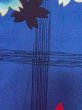 画像7: O0228V 女性用浴衣（海外製）  綿 深い藍, 桜 【中古】【USED】【リサイクル】 ★★★☆☆【O0228V】 (7)