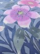 画像9: O0228W 女性用浴衣（海外製）  綿 青み灰色, あやめ 【中古】【USED】【リサイクル】 ★★☆☆☆【O0228W】 (9)