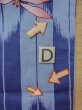 画像17: O0301A 女性用浴衣（海外製）  綿 灰色がかった水色,  【中古】【USED】【リサイクル】 ★★☆☆☆【O0301A】 (17)
