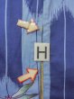 画像21: O0301A 女性用浴衣（海外製）  綿 灰色がかった水色,  【中古】【USED】【リサイクル】 ★★☆☆☆【O0301A】 (21)