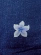 画像7: O0301C 女性用浴衣（海外製）  綿 紺, 花 【中古】【USED】【リサイクル】 ★★★★☆【O0301C】 (7)