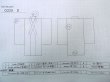 画像13: O0301D 女性用浴衣（海外製）  綿 深い青, 花 【中古】【USED】【リサイクル】 ★★★☆☆【O0301D】 (13)