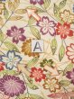 画像14: O0312D 女性用小紋  シルク（正絹） オフ　ホワイト, 桜 【中古】【USED】【リサイクル】 ★★☆☆☆【O0312D】 (14)