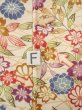 画像19: O0312D 女性用小紋  シルク（正絹） オフ　ホワイト, 桜 【中古】【USED】【リサイクル】 ★★☆☆☆【O0312D】 (19)