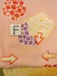 画像19: O0312H 女性用小紋  シルク（正絹） 薄い桃色, 梅 【中古】【USED】【リサイクル】 ★☆☆☆☆【O0312H】 (19)