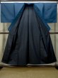 画像2: O0312O 男性用着物  シルク（正絹） 深い紺,  【中古】【USED】【リサイクル】 ★★★★☆【O0312O】 (2)
