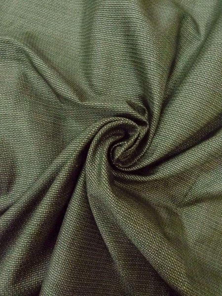 画像14: O0312R 男性用羽織 大島紬 シルク（正絹） 灰色, 亀甲 【中古】【USED】【リサイクル】 ★★★☆☆【O0312R】 (14)