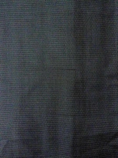 画像13: O0312V 男性用羽織  シルク（正絹） 深い藍, 亀甲 【中古】【USED】【リサイクル】 ★★☆☆☆【O0312V】 (13)