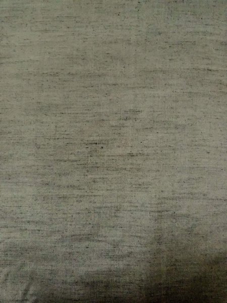 画像4: O0312W 男性用着物 結城紬 シルク（正絹） 薄い灰色,  【中古】【USED】【リサイクル】 ★★★★☆【O0312W】 (4)