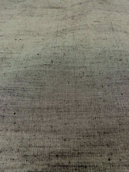画像7: O0312W 男性用着物 結城紬 シルク（正絹） 薄い灰色,  【中古】【USED】【リサイクル】 ★★★★☆【O0312W】 (7)