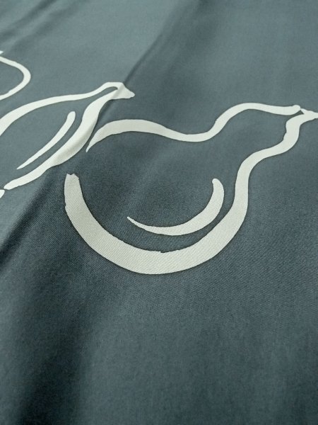 画像9: O0312Z 男性用羽織  シルク（正絹） 紺,  【中古】【USED】【リサイクル】 ★★★☆☆【O0312Z】 (9)