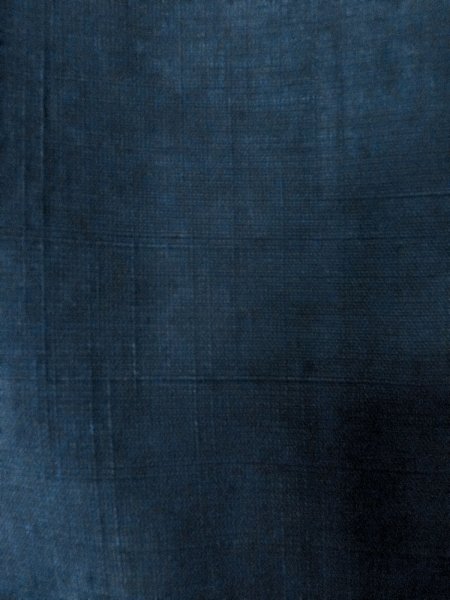 画像14: O0312Z 男性用羽織  シルク（正絹） 紺,  【中古】【USED】【リサイクル】 ★★★☆☆【O0312Z】 (14)