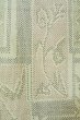 画像5: O0328F 女性用紬  シルク（正絹） 淡い水色, 花 【中古】【USED】【リサイクル】 ★☆☆☆☆【O0328F】 (5)