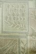 画像6: O0328F 女性用紬  シルク（正絹） 淡い水色, 花 【中古】【USED】【リサイクル】 ★☆☆☆☆【O0328F】 (6)