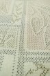 画像8: O0328F 女性用紬  シルク（正絹） 淡い水色, 花 【中古】【USED】【リサイクル】 ★☆☆☆☆【O0328F】 (8)