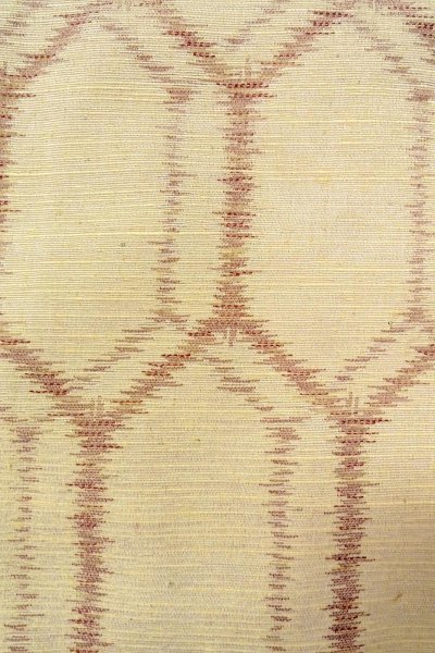 画像7: O0328I 女性用紬  シルク(正絹) アイボリー, 亀甲 【中古】【USED】【リサイクル】 ★★★☆☆【O0328I】 (7)