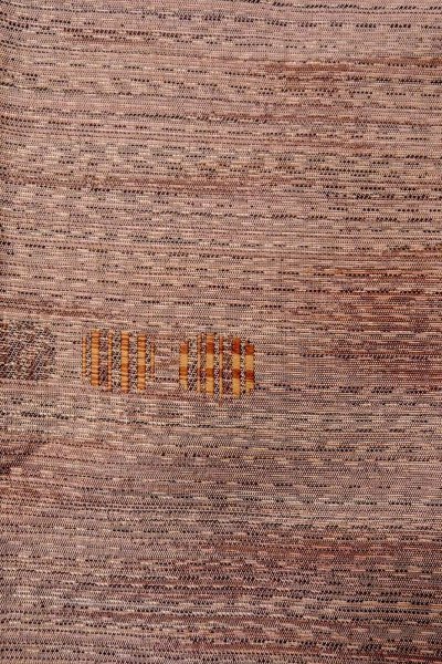 画像5: O0328J 女性用紬  シルク(正絹) 灰色がかった桃色, 流水 【中古】【USED】【リサイクル】 ★★☆☆☆【O0328J】 (5)