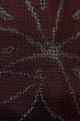 画像7: O0328S 女性用紬  シルク（正絹） 黒, もみじ 【中古】【USED】【リサイクル】 ★★★★☆【O0328S】 (7)