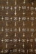 画像3: O0328T 女性用紬  シルク（正絹） 深い茶色, 抽象的模様 【中古】【USED】【リサイクル】 ★★★★☆【O0328T】 (3)