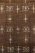 画像5: O0328T 女性用紬  シルク（正絹） 深い茶色, 抽象的模様 【中古】【USED】【リサイクル】 ★★★★☆【O0328T】 (5)