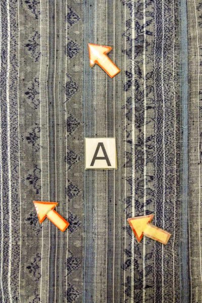 画像14: O0328V 女性用紬  シルク（正絹） 灰色, 花 【中古】【USED】【リサイクル】 ★★☆☆☆【O0328V】 (14)