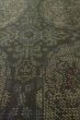 画像9: O0328W 女性用紬  シルク（正絹） 深い灰色, 更紗 【中古】【USED】【リサイクル】 ★★★★☆【O0328W】 (9)