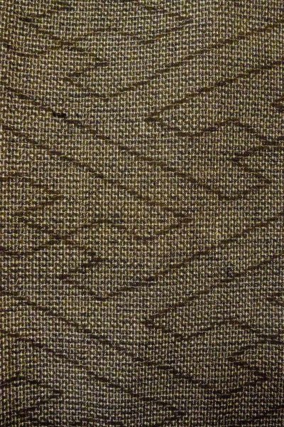 画像5: O0328Y 女性用紬  シルク（正絹） 灰色がかった茶色, 紗綾形文 【中古】【USED】【リサイクル】 ★★★★☆【O0328Y】 (5)