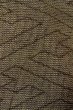 画像6: O0328Y 女性用紬  シルク（正絹） 灰色がかった茶色, 紗綾形文 【中古】【USED】【リサイクル】 ★★★★☆【O0328Y】 (6)