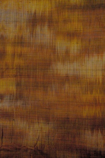 画像3: O0328Z 女性用紬  シルク（正絹） 茶色, ぼかし 【中古】【USED】【リサイクル】 ★★★★☆【O0328Z】 (3)