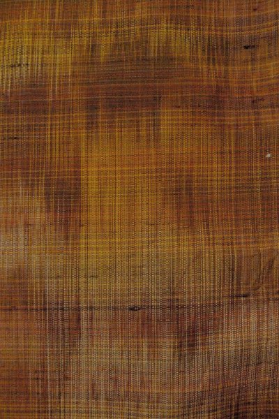 画像6: O0328Z 女性用紬  シルク（正絹） 茶色, ぼかし 【中古】【USED】【リサイクル】 ★★★★☆【O0328Z】 (6)