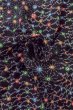 画像11: O0419C 女性用小紋  シルク（正絹） 黒, 麻の葉 【中古】【USED】【リサイクル】 ★★★☆☆【O0419C】 (11)