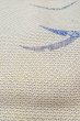 画像9: O0419I 女性用小紋  シルク（正絹） オフ　ホワイト, 芝草 【中古】【USED】【リサイクル】 ★☆☆☆☆【O0419I】 (9)