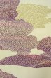 画像5: O0419J 女性用小紋  シルク（正絹） オフ　ホワイト, 花 【中古】【USED】【リサイクル】 ★★★☆☆【O0419J】 (5)