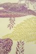 画像9: O0419J 女性用小紋  シルク（正絹） オフ　ホワイト, 花 【中古】【USED】【リサイクル】 ★★★☆☆【O0419J】 (9)