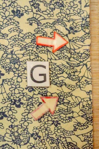 画像20: O0419P 女性用小紋  シルク（正絹） アイボリー, 花 【中古】【USED】【リサイクル】 ★★☆☆☆【O0419P】 (20)