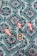 画像15: O0419R 女性用小紋  シルク（正絹） 淡い灰色, 花 【中古】【USED】【リサイクル】 ★★☆☆☆【O0419R】 (15)