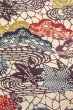 画像7: O0419S 女性用小紋  シルク（正絹） オフ　ホワイト, 菊 【中古】【USED】【リサイクル】 ★★★☆☆【O0419S】 (7)