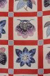 画像5: O0419W 女性用小紋  シルク（正絹） オフ　ホワイト, 花 【中古】【USED】【リサイクル】 ★★★☆☆【O0419W】 (5)