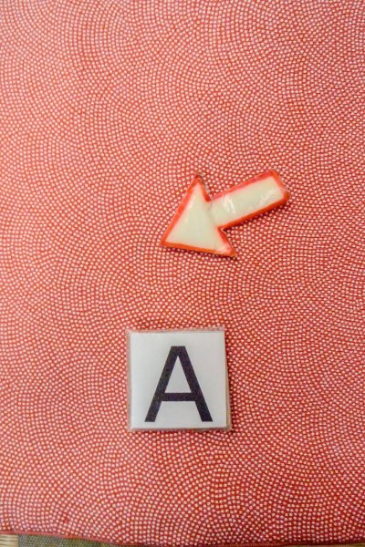 画像16: O0420B 女性用小紋 江戸小紋 シルク（正絹） 朱赤, 小さな点々 【中古】【USED】【リサイクル】 ★★★☆☆【O0420B】 (16)