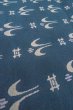 画像10: O0420F 女性用小紋  シルク（正絹） 灰色がかった藍, いげた 【中古】【USED】【リサイクル】 ★★☆☆☆【O0420F】 (10)